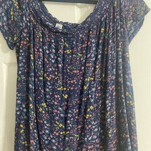 Off the shoulder top